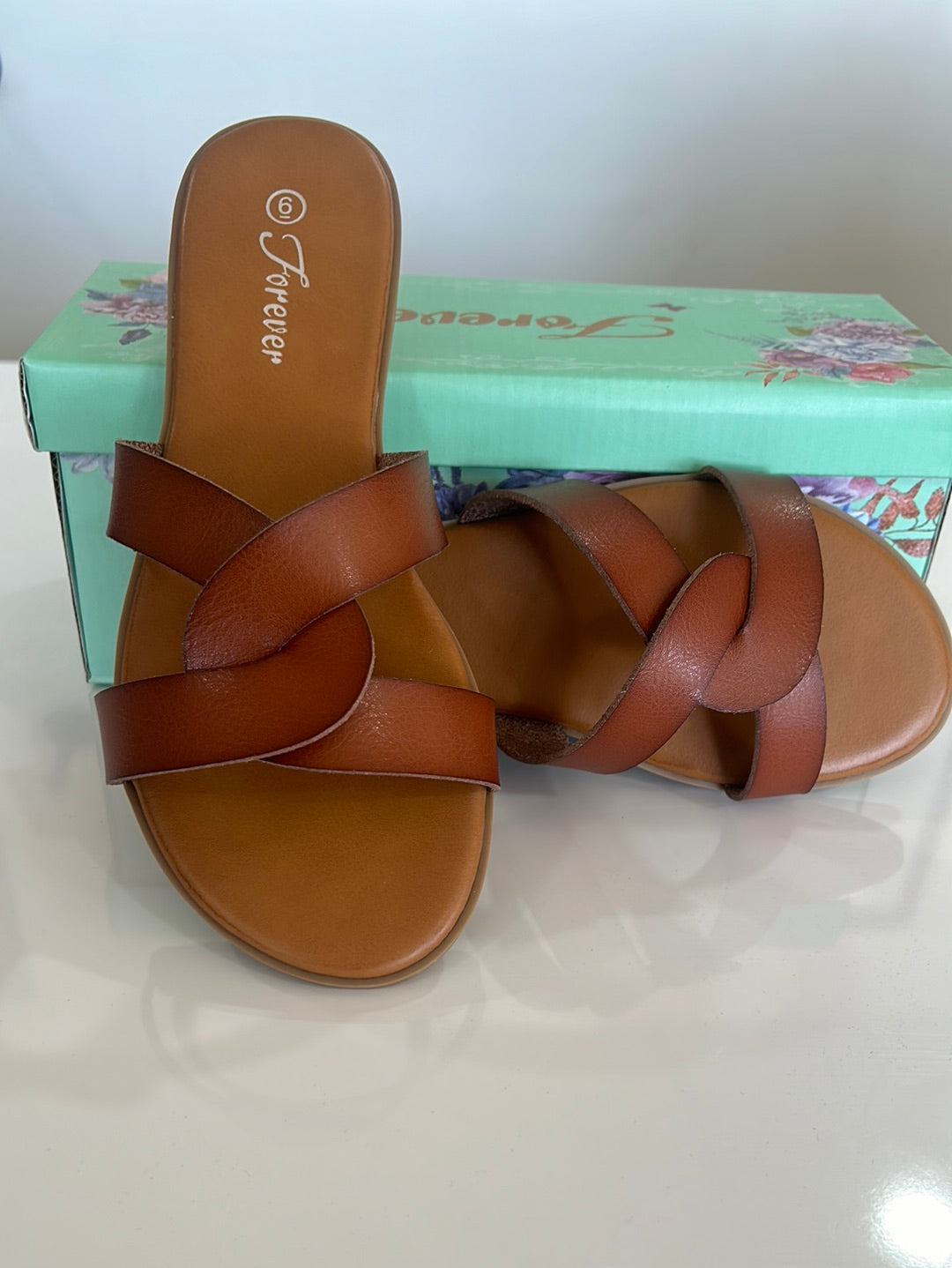 Brown Leather Sandal