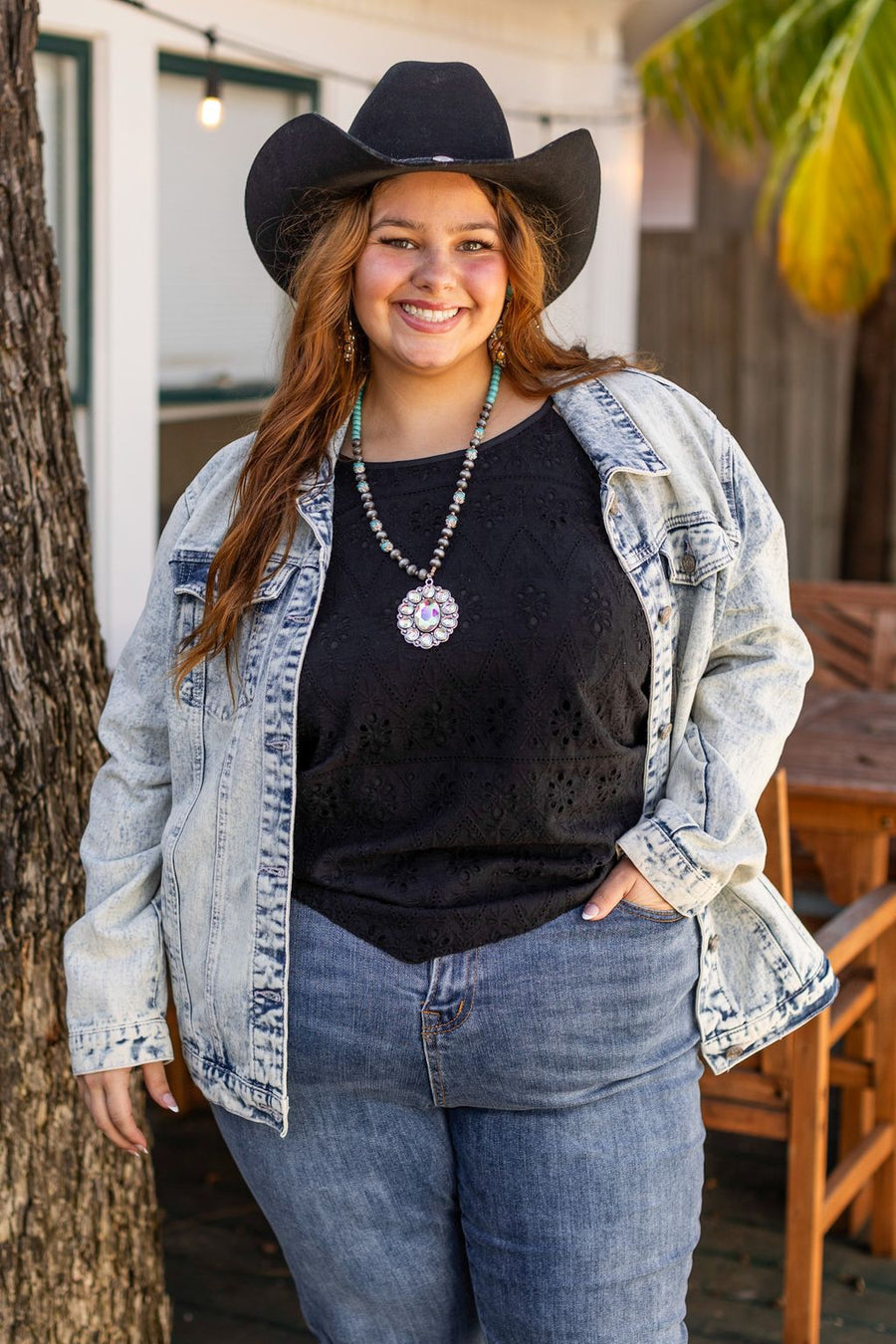 Acid Wash Jean Jacket