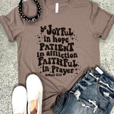 Romans 12:12 tee