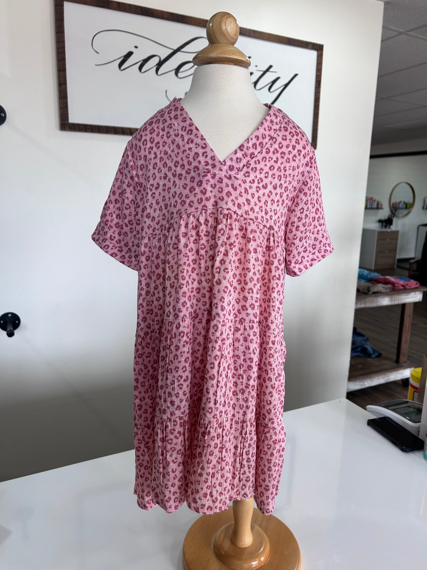 Girls Cheetah Dress
