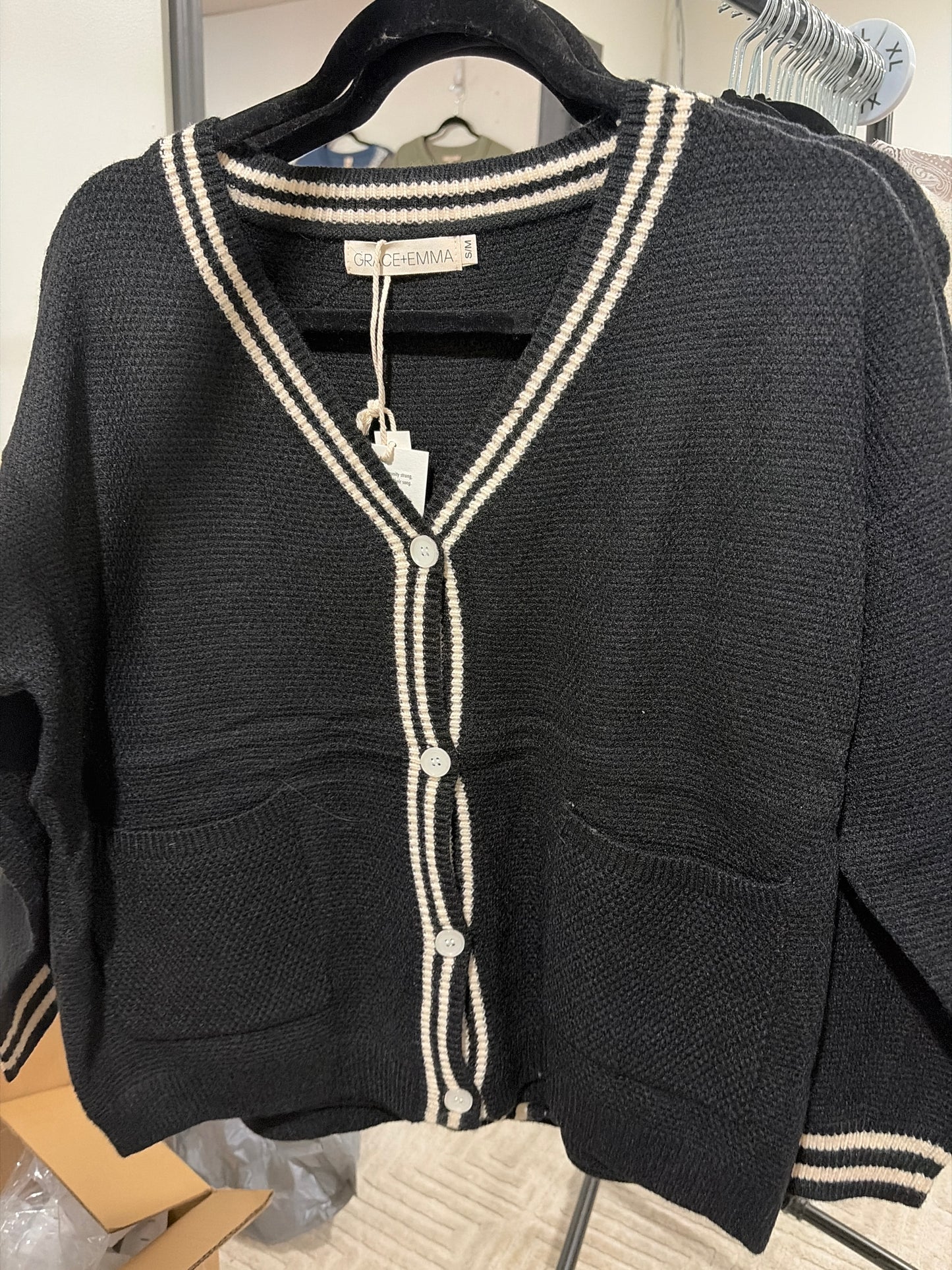 Black Cardigan