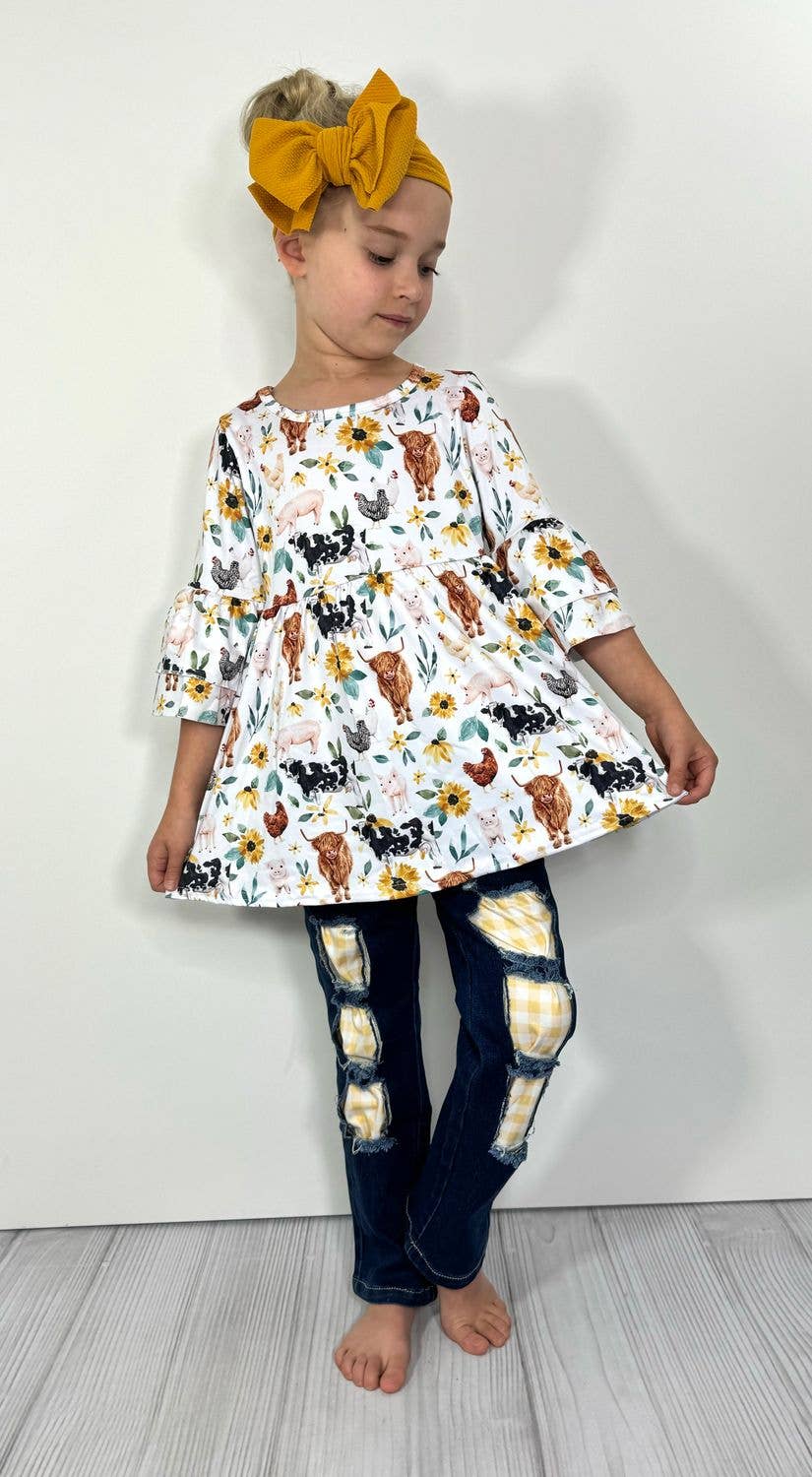 Farm Daisy Girls Set