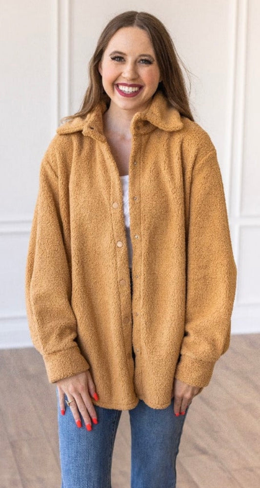 Teddy Bear Shacket