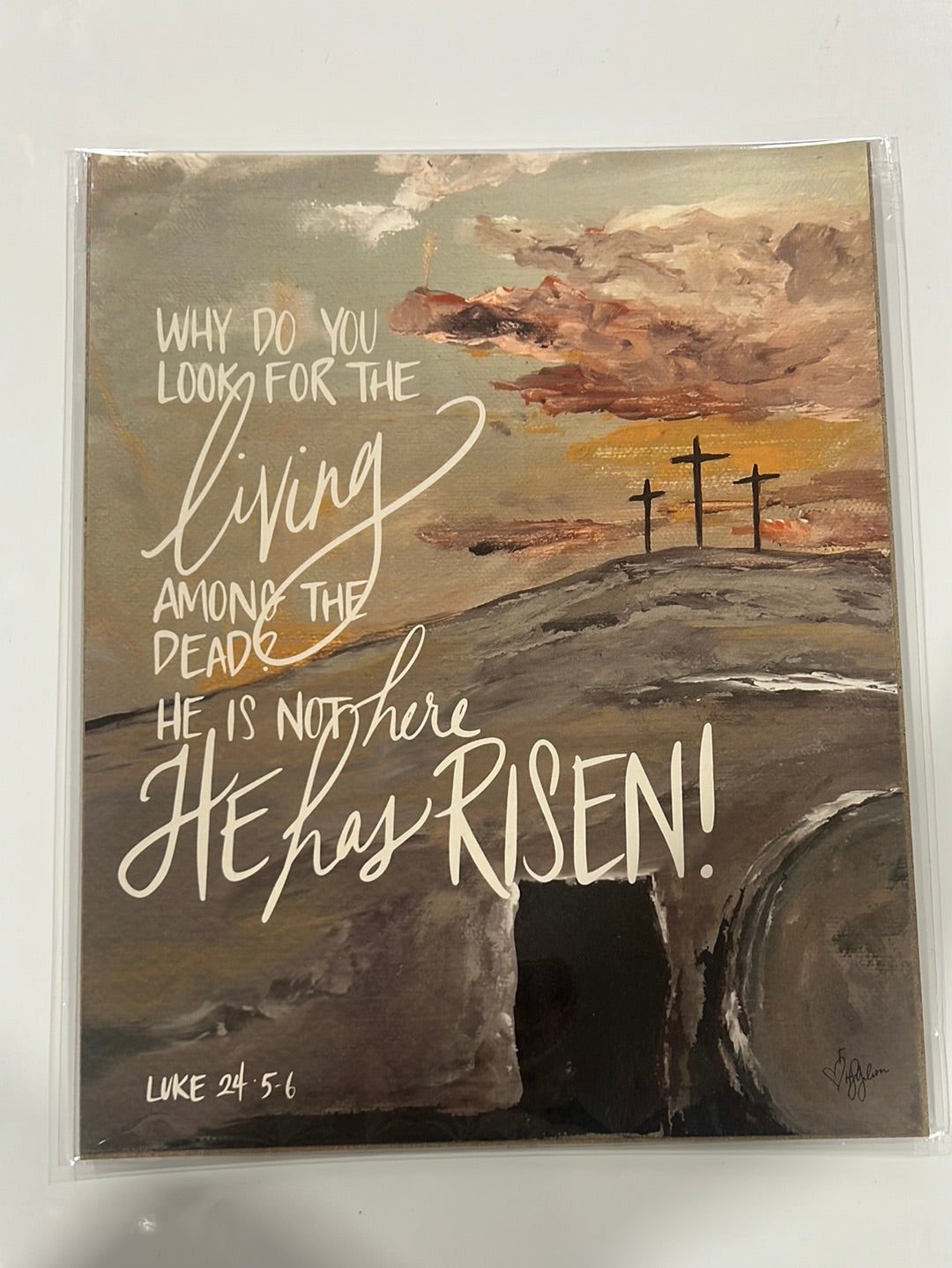 He Is Risen 8x10