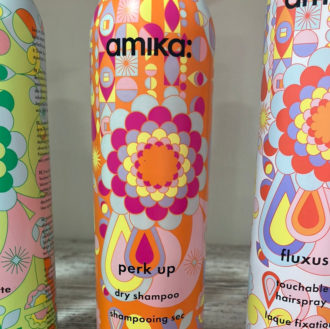Amika perk up dry shampoo