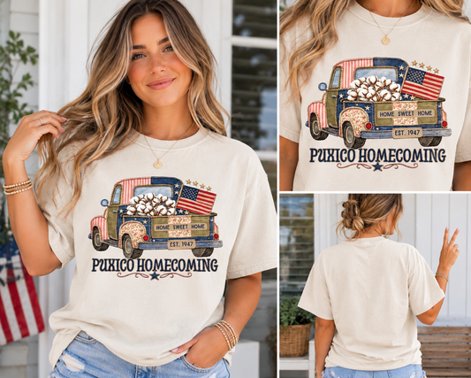 Quilted Vintage Truck