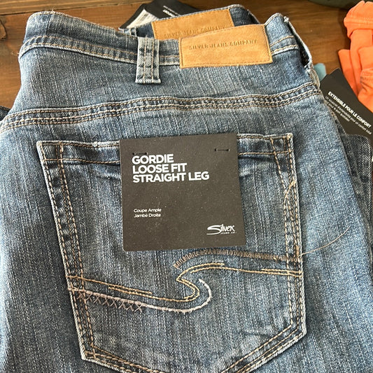 Silver loose fit Gordie