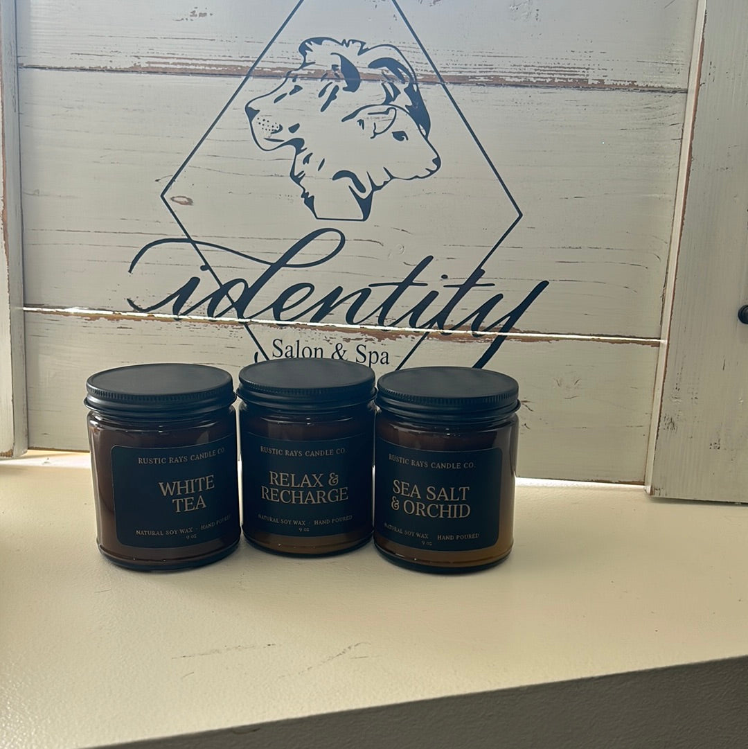 Rustic Rays candle