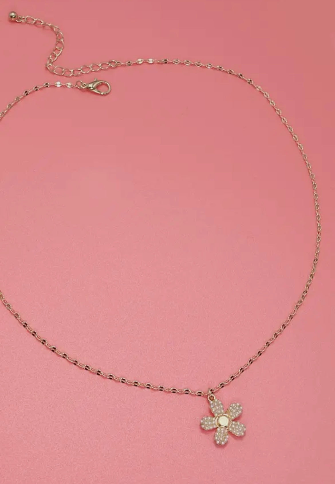 Pearl Flower Charm