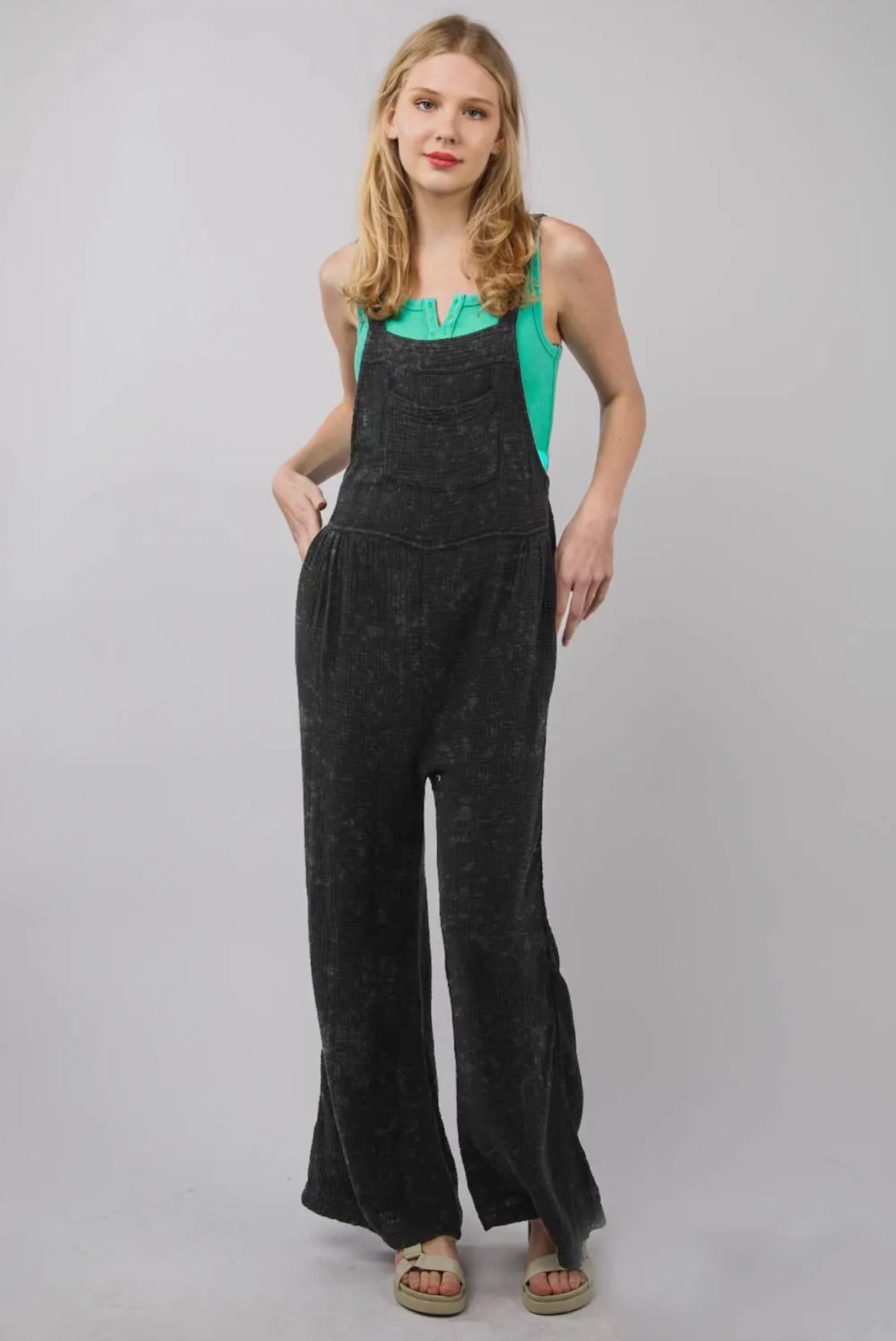 Black jumpsuit
