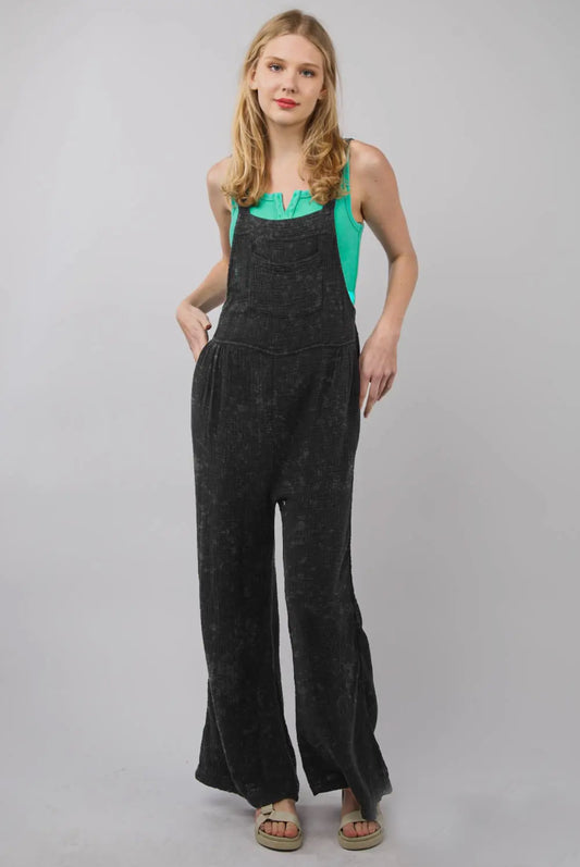 Black jumpsuit