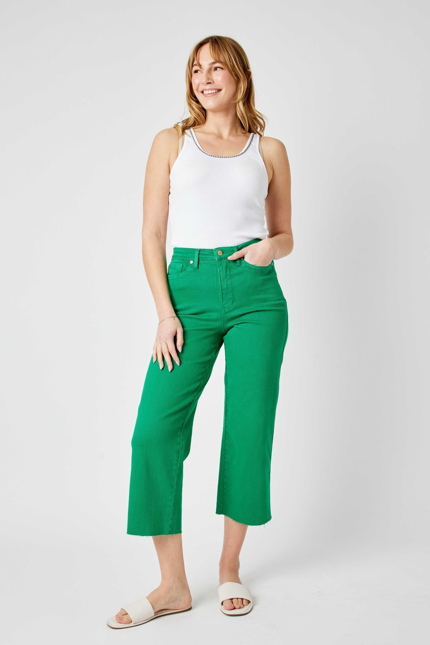 Judy Blue Kelly green jeans