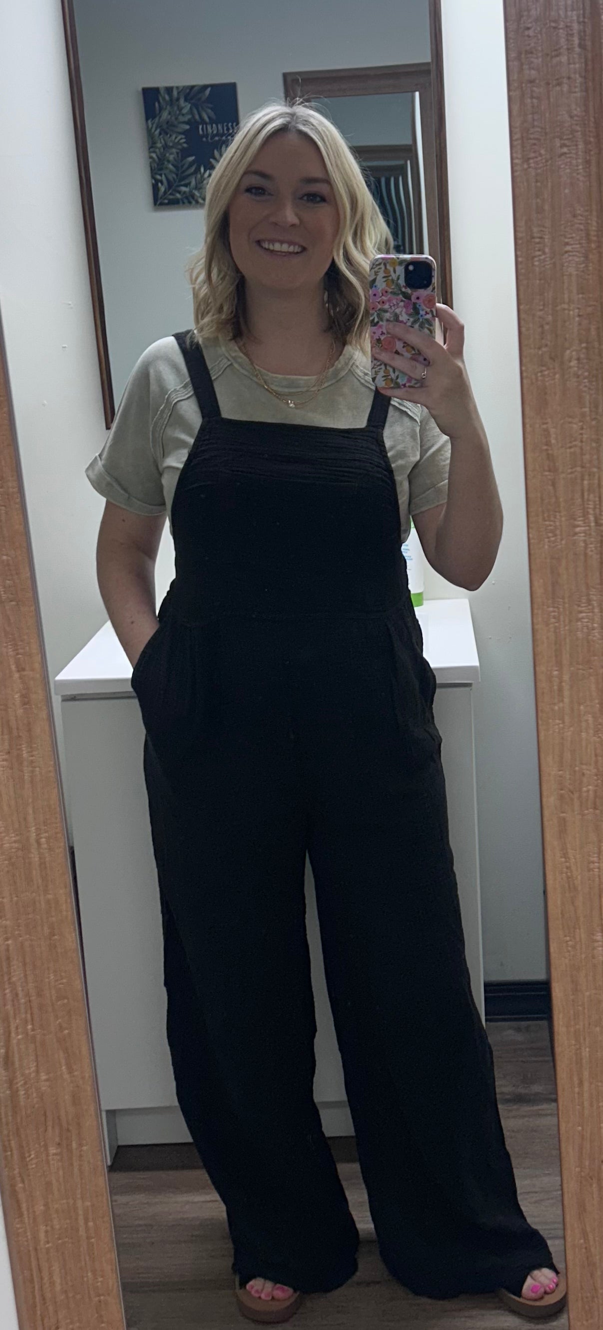 Black jumpsuit