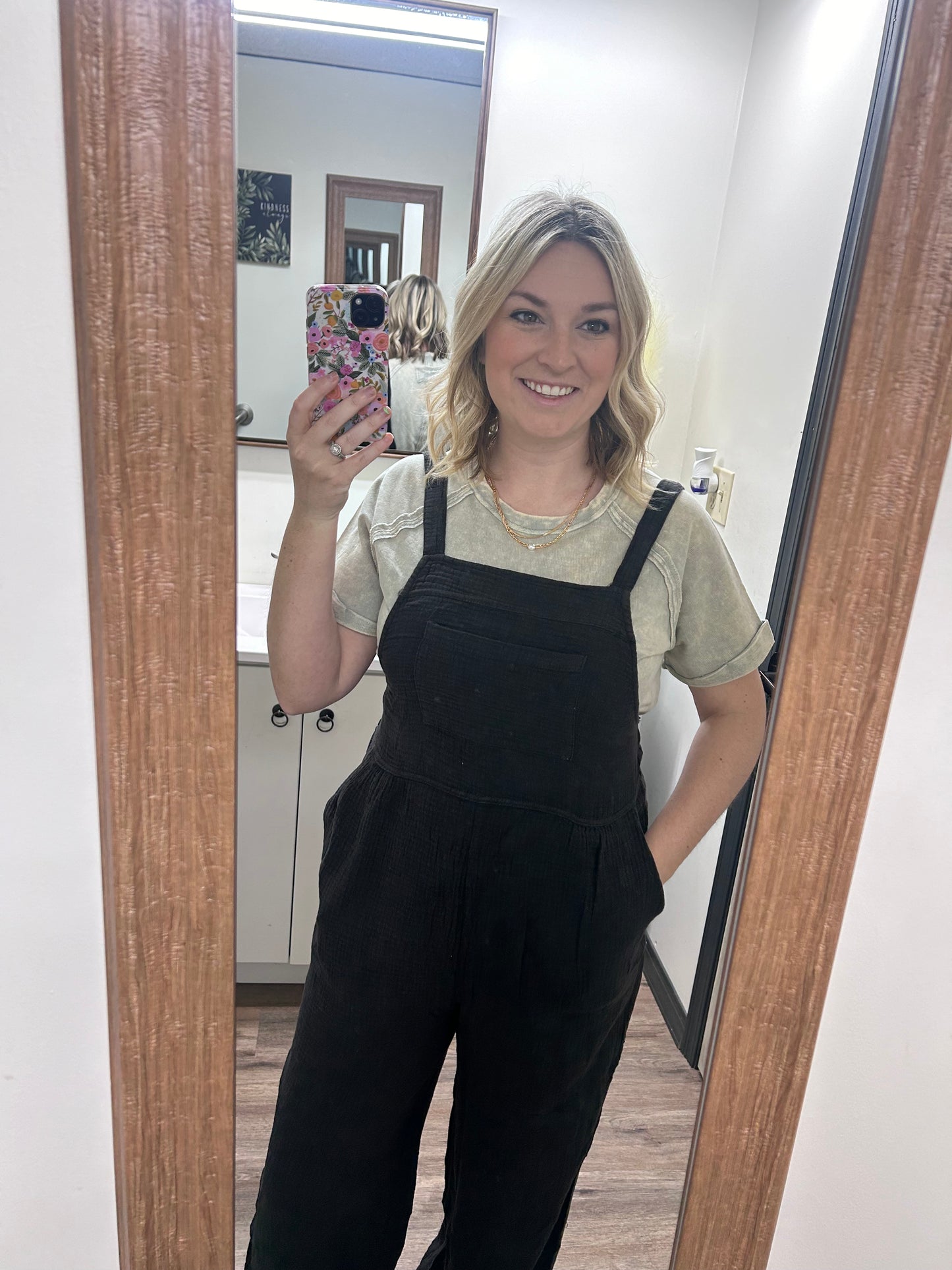 Black jumpsuit