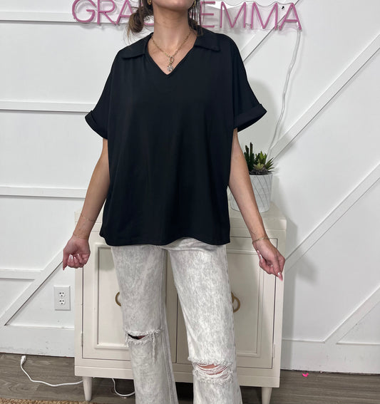 CARA BLACK TOP