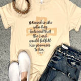 His promises graphic tee